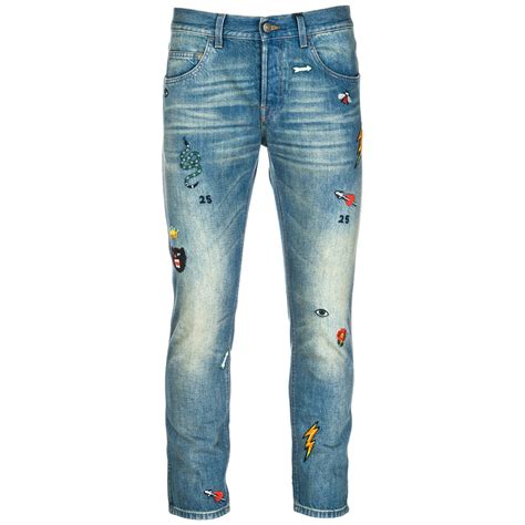 gucci embroidered denim for men|gucci denim collection.